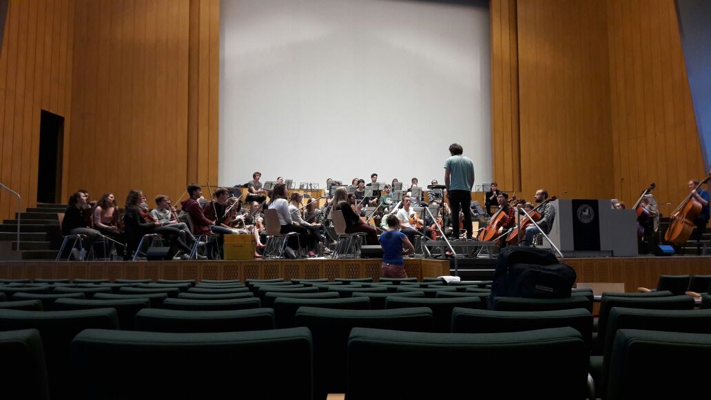 Composing / rehearsal